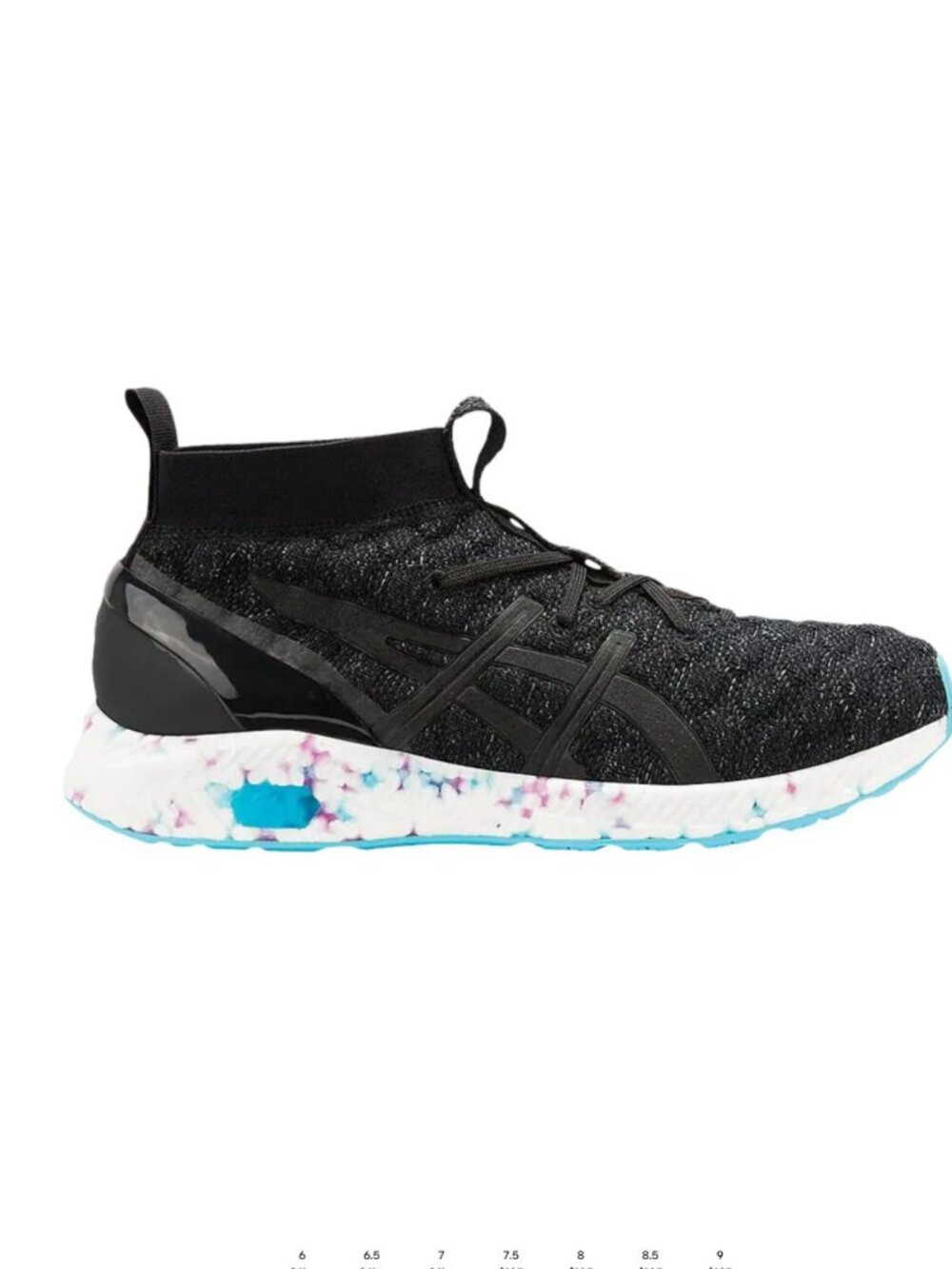 Asics HyperGel-Kan Black Aquarium Size 9.5
